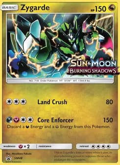 Zygarde — SM Black Star Promos — Rare