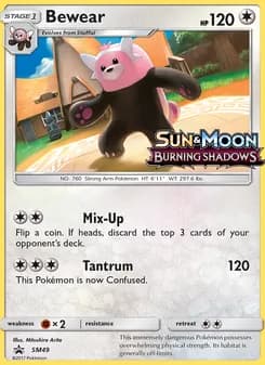 Bewear — SM Black Star Promos — Rare
