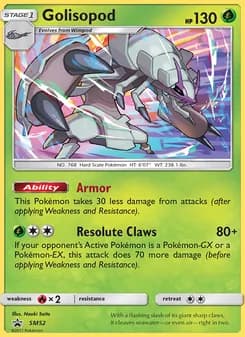 Golisopod — SM Black Star Promos — Rare