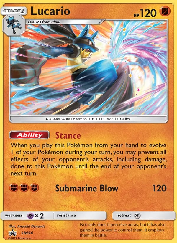 Lucario — SM Black Star Promos, Rare