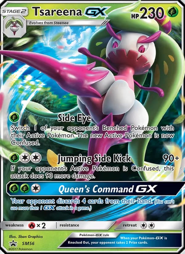Tsareena GX — SM Black Star Promos, Rare