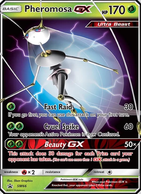 Pheromosa GX — SM Black Star Promos, Rare