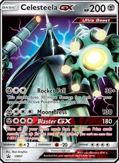 Celesteela GX — SM Black Star Promos — Rare