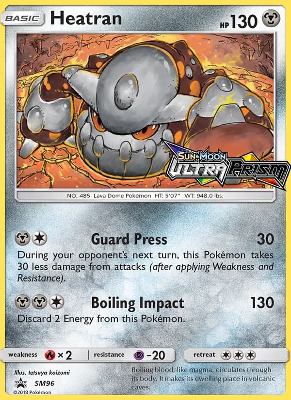Heatran — SM Black Star Promos, Rare