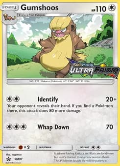 Gumshoos — SM Black Star Promos — Rare