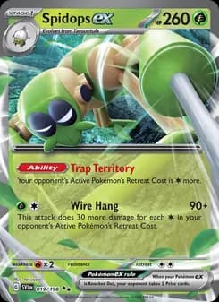 Spidops ex — Scarlet & Violet — Double rare