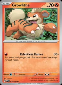 Growlithe — Scarlet & Violet — Common