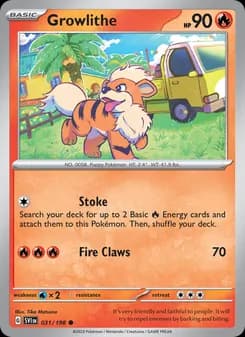Growlithe — Scarlet & Violet — Common