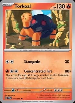 Torkoal — Scarlet & Violet — Uncommon