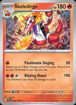 Skeledirge — Scarlet & Violet — Rare