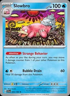 Slowbro — Scarlet & Violet — Rare