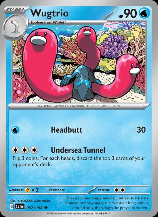 Wugtrio — Scarlet & Violet, Uncommon