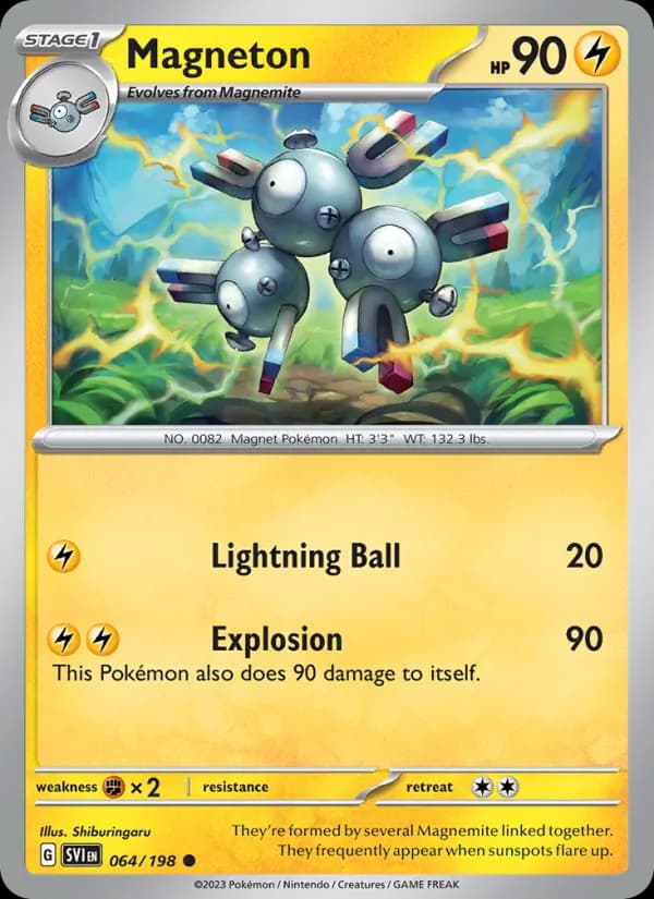 Magneton — Scarlet & Violet, Common