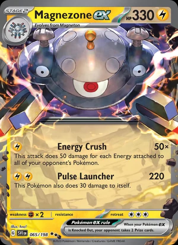 Magnezone ex — Scarlet & Violet, Double rare