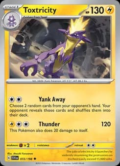 Toxtricity — Scarlet & Violet — Uncommon
