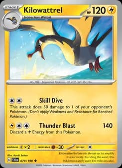 Kilowattrel — Scarlet & Violet — Uncommon