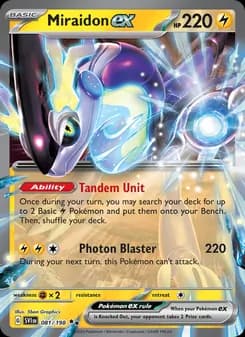 Miraidon ex — Scarlet & Violet — Double rare