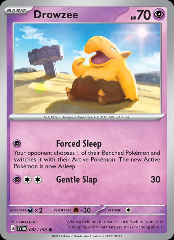 Drowzee — Scarlet & Violet, Common