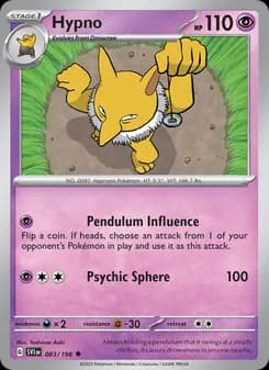 Hypno — Scarlet & Violet — Uncommon