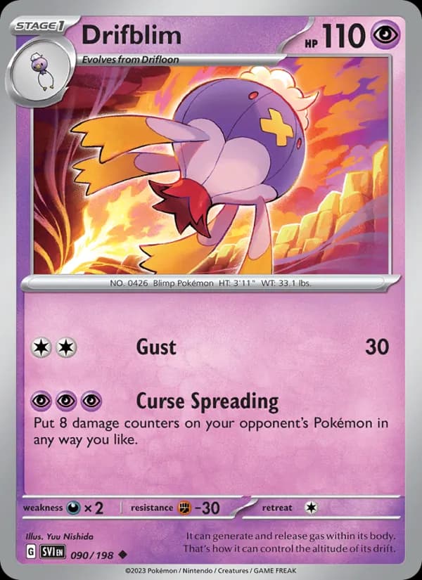 Drifblim — Scarlet & Violet, Uncommon