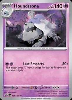 Houndstone — Scarlet & Violet — Rare