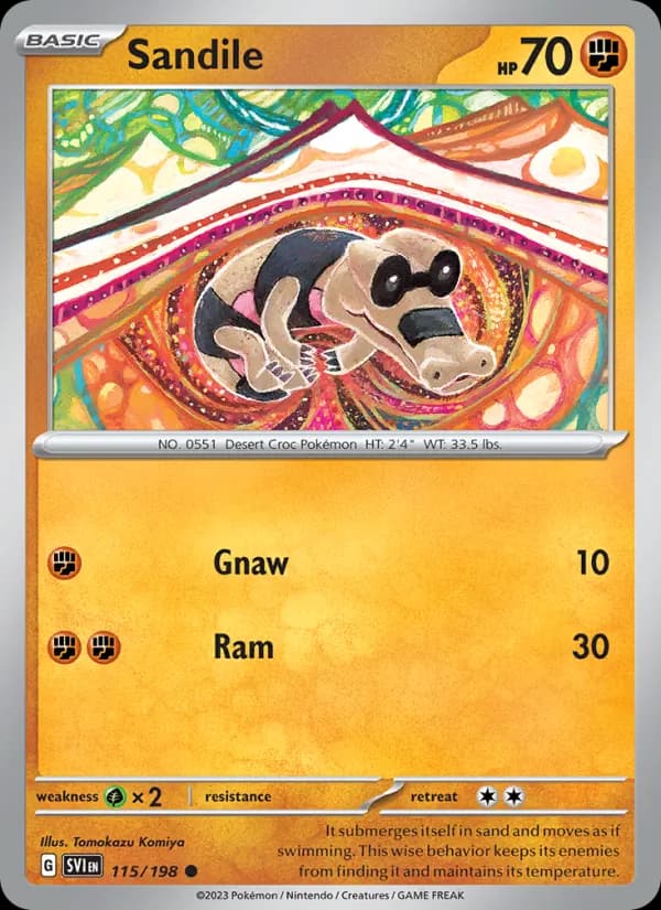 Sandile — Scarlet & Violet, Common