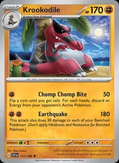 Krookodile — Scarlet & Violet — Uncommon