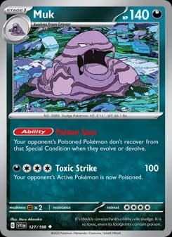 Muk — Scarlet & Violet — Uncommon