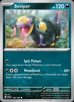Seviper — Scarlet & Violet — Common