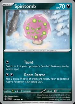 Spiritomb — Scarlet & Violet — Uncommon
