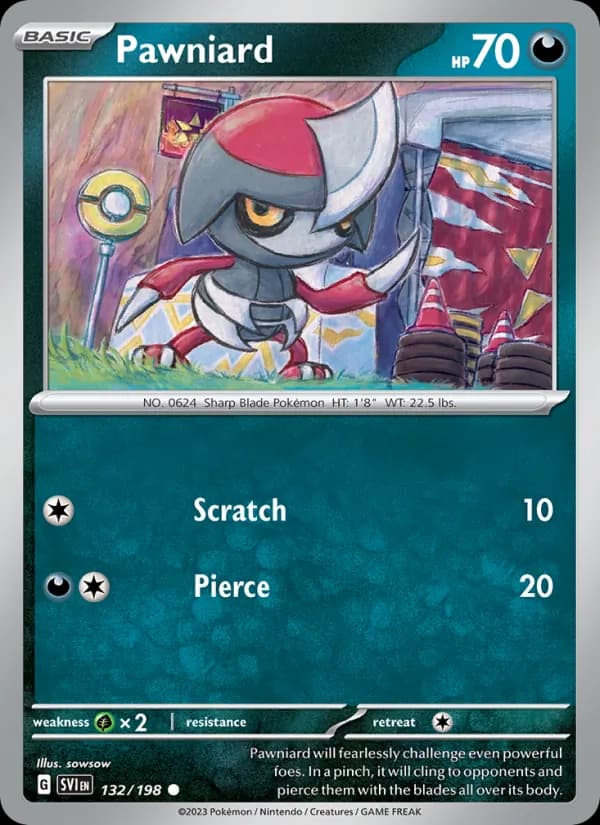 Pawniard — Scarlet & Violet, Common