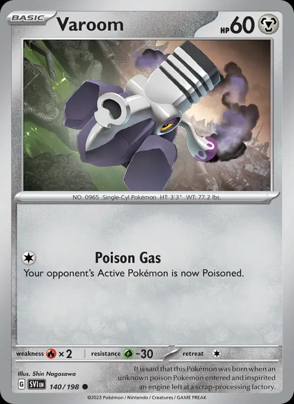 Varoom — Scarlet & Violet, Common