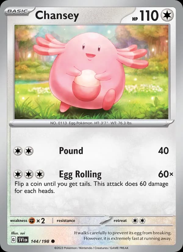 Chansey — Scarlet & Violet, Common