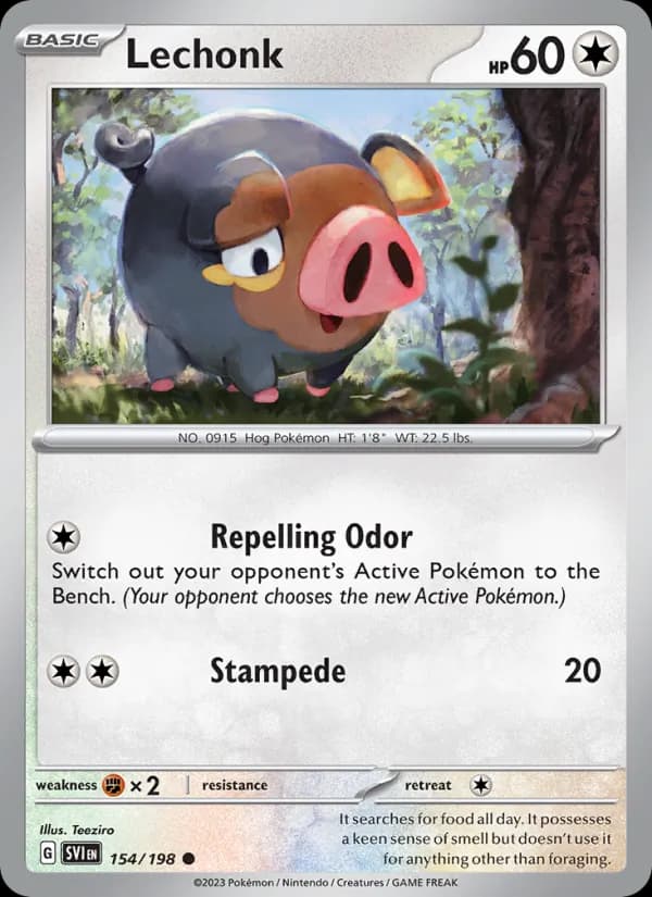 Lechonk — Scarlet & Violet, Common