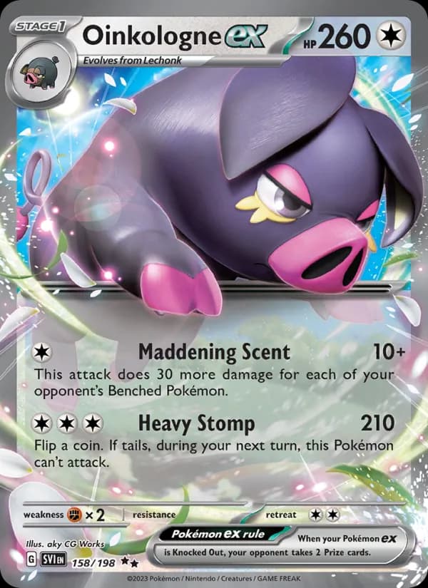 Oinkologne ex — Scarlet & Violet, Double rare