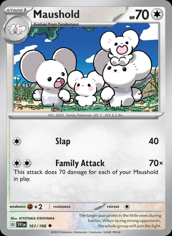 Maushold — Scarlet & Violet, Uncommon