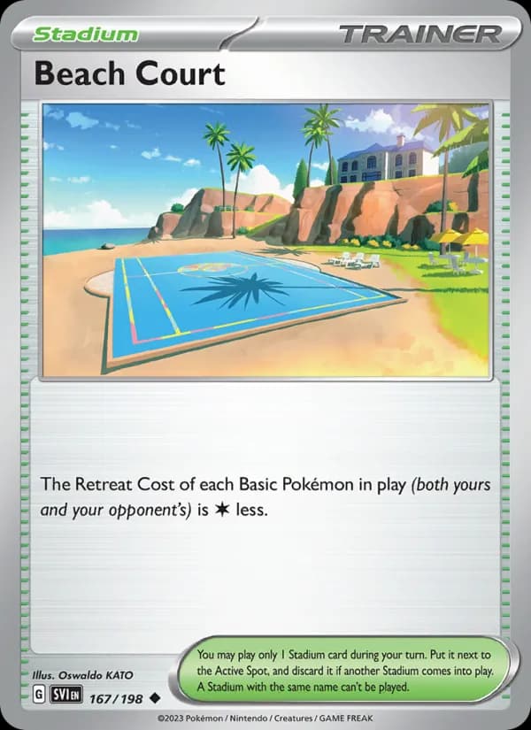 Beach Court — Scarlet & Violet, Uncommon