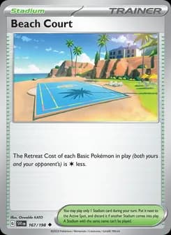 Beach Court — Scarlet & Violet — Uncommon