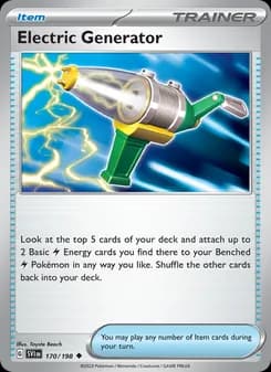 Electric Generator — Scarlet & Violet — Uncommon