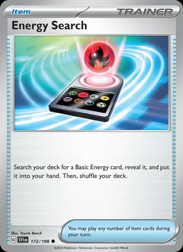 Energy Search — Scarlet & Violet, Common