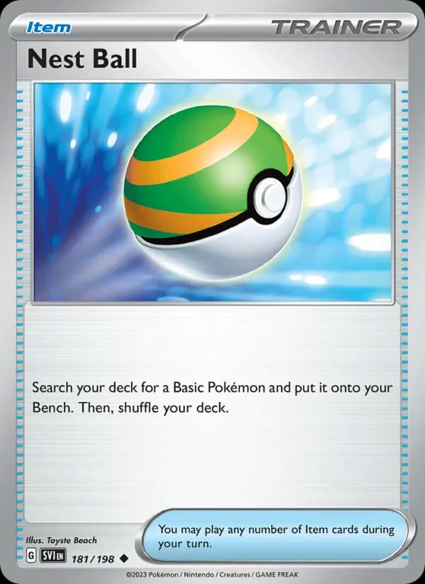 Nest Ball — Scarlet & Violet, Uncommon