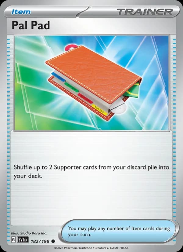 Pal Pad — Scarlet & Violet, Common