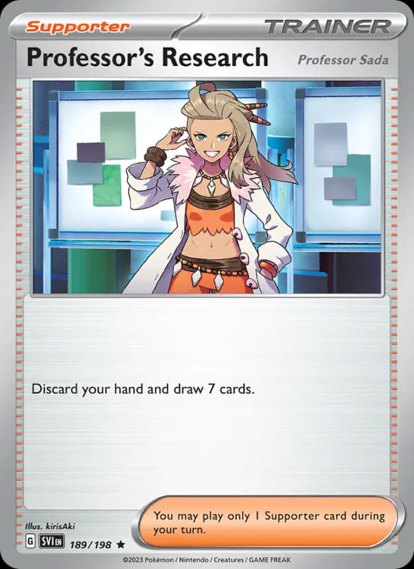 Professor's Research — Scarlet & Violet, Rare