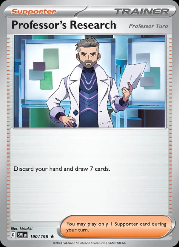 Professor's Research — Scarlet & Violet, Rare
