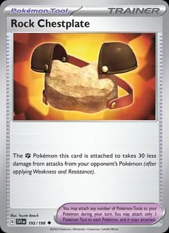 Rock Chestplate — Scarlet & Violet — Uncommon