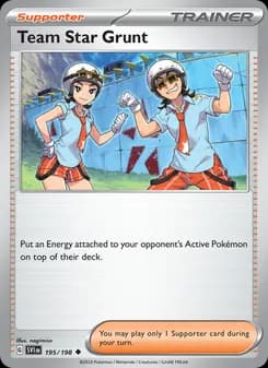 Team Star Grunt — Scarlet & Violet — Uncommon