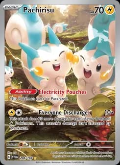 Pachirisu — Scarlet & Violet — Illustration rare