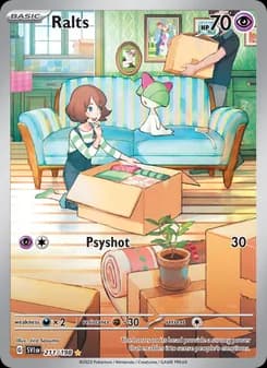 Ralts — Scarlet & Violet — Illustration rare