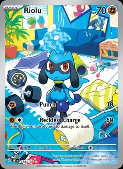 Riolu — Scarlet & Violet — Illustration rare