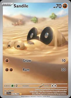 Sandile — Scarlet & Violet — Illustration rare